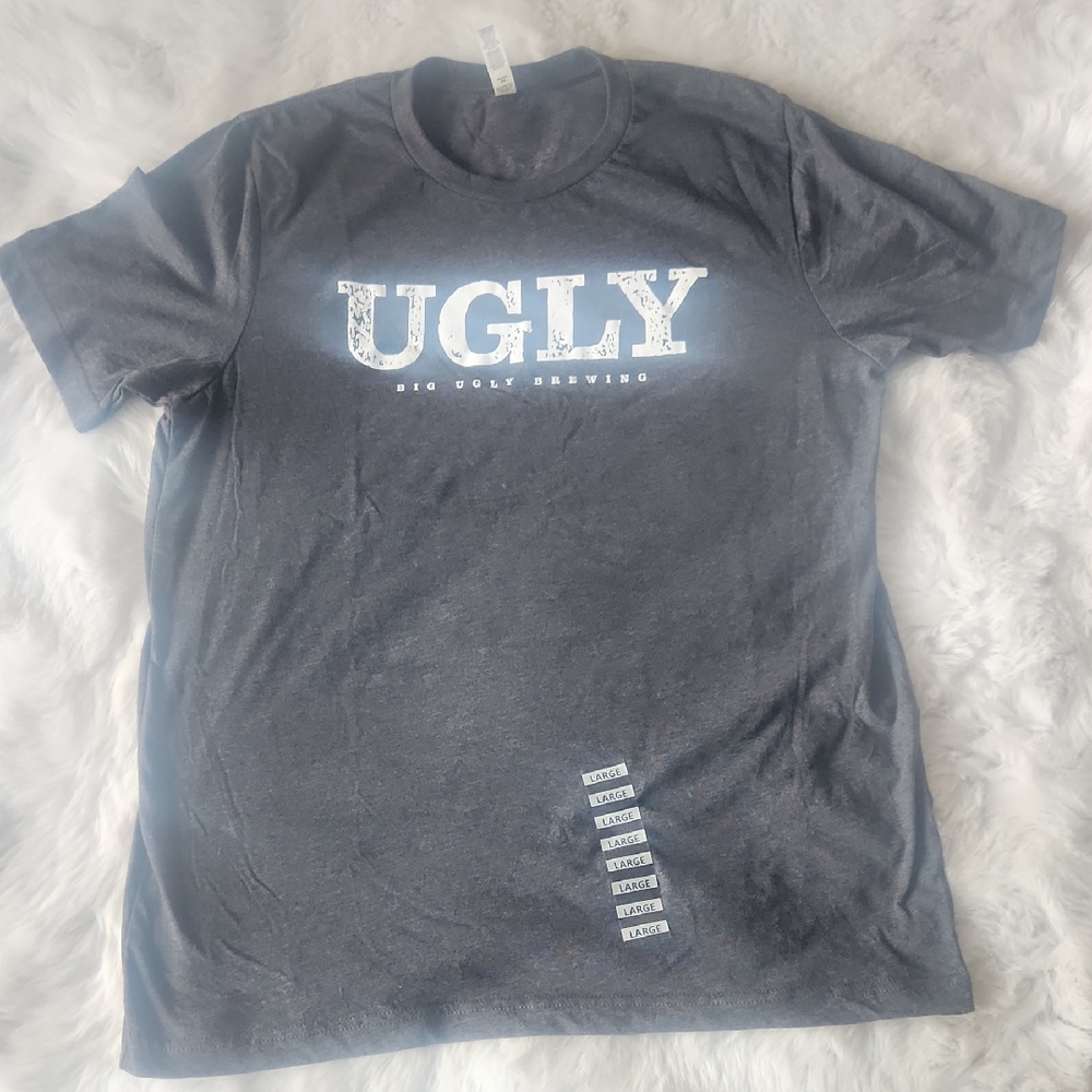 Big Ugly Brewing Men's Charcoal T-Shirt